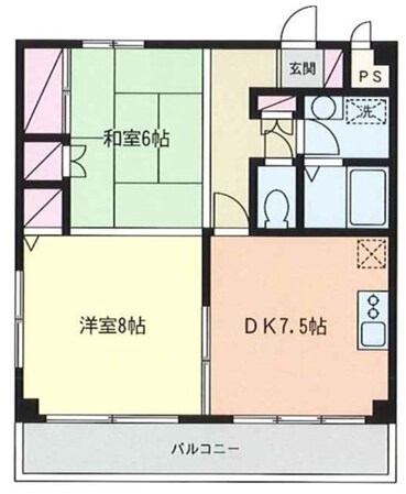 パールハウスの物件間取画像